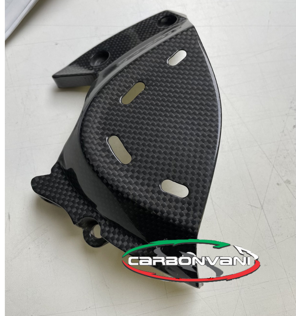 CARBONVANI - Carbon Fiber Front Sprocket Cover for Ducati Monster 1200/S (17-21) / Supersport 950 (2021+), and Monster 821 (18-21) and Supersport 937 with Hydraulic Conversion Kits CARBONVANI - Carbon Fiber Front Sprocket Cover for Ducati Monster 1200/S (17-21) / Supersport 950 (2021+), and Monster 821 (18-21) and Supersport 937 with Hydraulic Conversion Kits